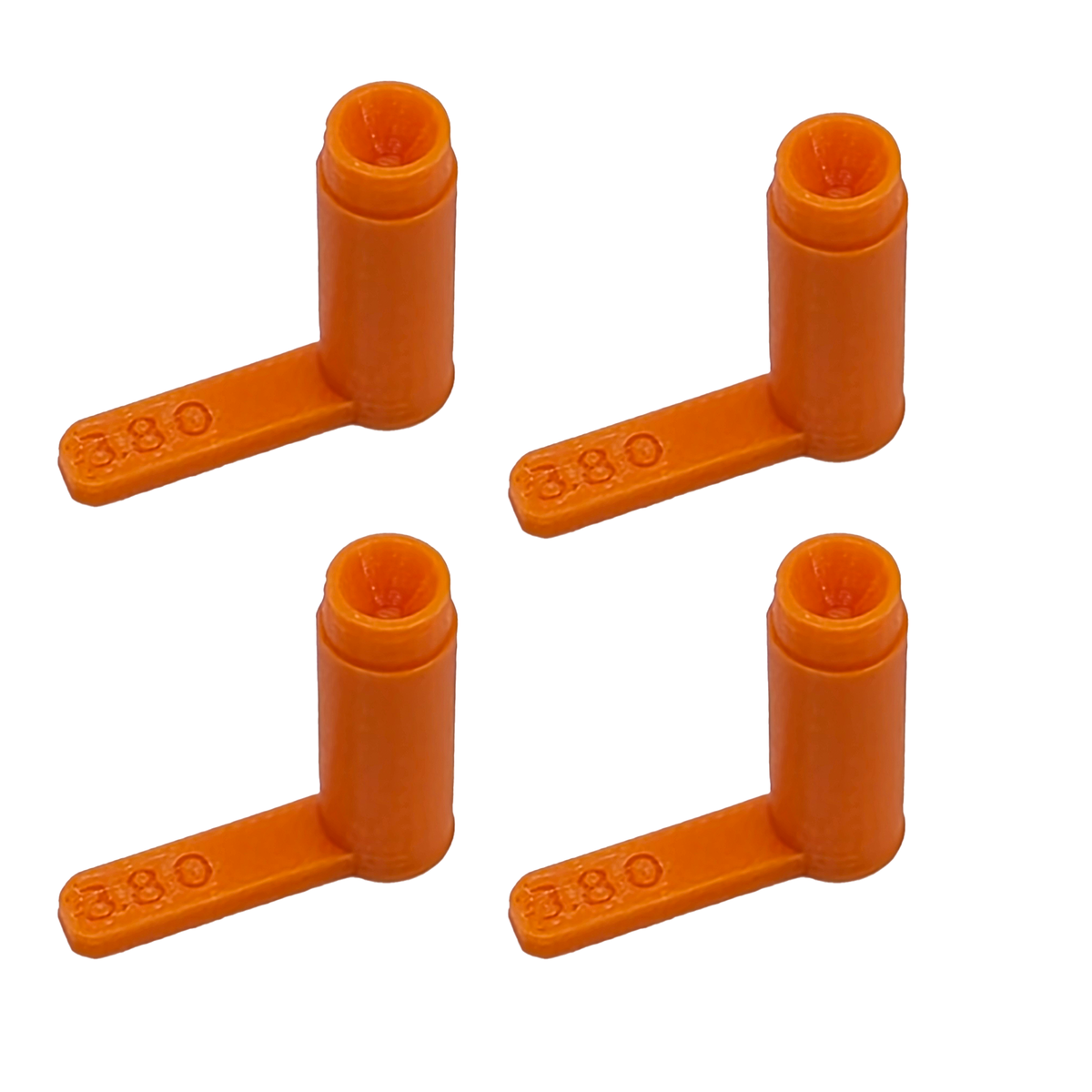 Custom Fit Chamber Flags (4-Pack) – Bright Safety Indicators for Rifle ...