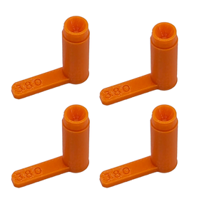9mm & .380 Chamber Flags (4-Pack) – Bright Safety Indicators for Handguns & Pistols