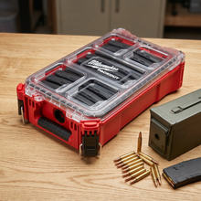 Load image into Gallery viewer, Packout Magazine Organizer Insert (Insert Only) | 2-Piece 3D Printed AR-15 10 Mag Tray for Milwaukee Packout 48-22-8435